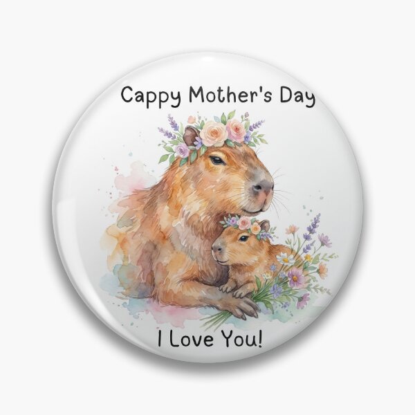Item preview, Capybara Mother designed and sold by Roy & Tiffany.