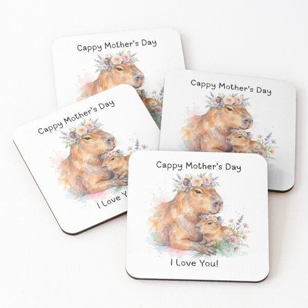 Item preview, Capybara Mother designed and sold by Roy & Tiffany.