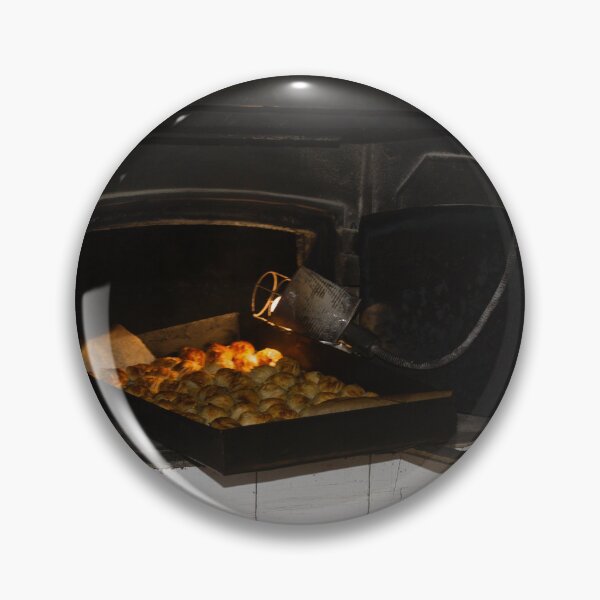 Item preview, Tray Of Golden Dinner Rolls Baking in a Traditional Commercial Bakery Oven designed and sold by Nmallia.