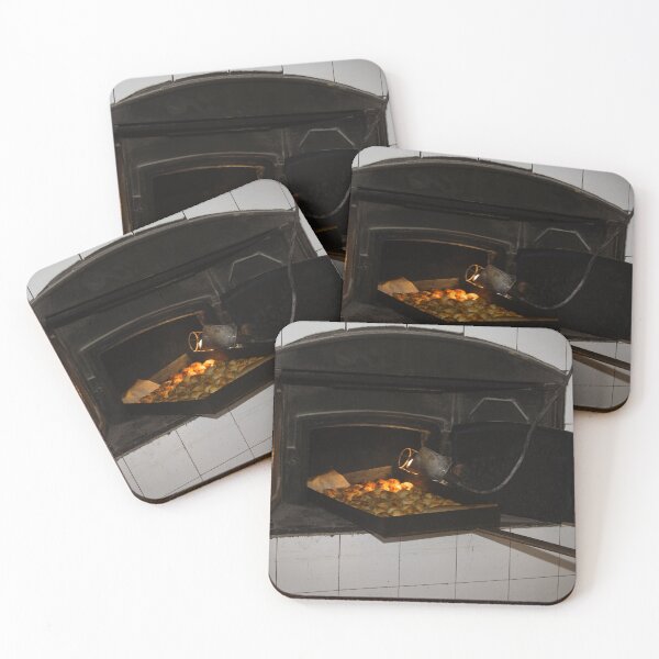 Item preview, Tray Of Golden Dinner Rolls Baking in a Traditional Commercial Bakery Oven designed and sold by Nmallia.