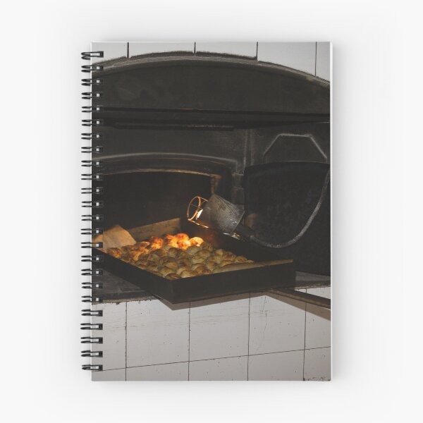 Item preview, Tray Of Golden Dinner Rolls Baking in a Traditional Commercial Bakery Oven designed and sold by Nmallia.