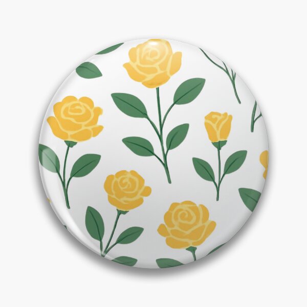 Item preview, Yellow rose pattern designed and sold by uunaa.