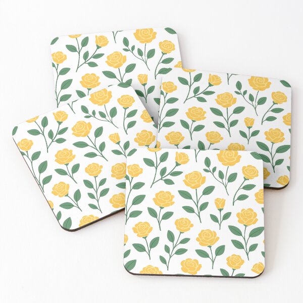 Item preview, Yellow rose pattern designed and sold by uunaa.