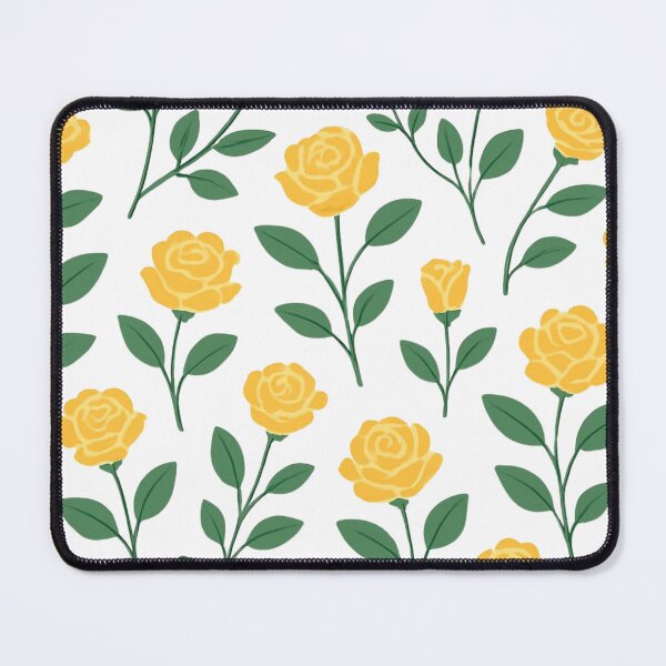 Item preview, Yellow rose pattern designed and sold by uunaa.