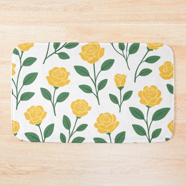 Item preview, Yellow rose pattern designed and sold by uunaa.