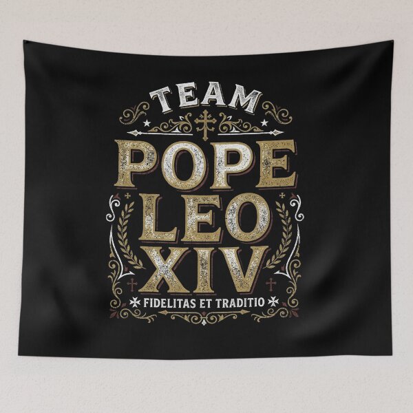 Item preview, Vintage Team Pope Leo XIV Catholic Pride Faith Inspired Design designed and sold by FalconSO.