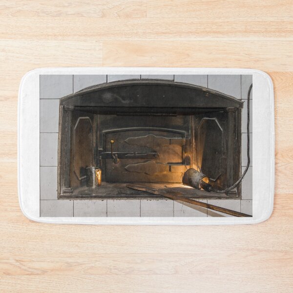 Item preview, Tray Of Golden Dinner Rolls Baking in a Traditional Commercial Bakery Oven designed and sold by Nmallia.