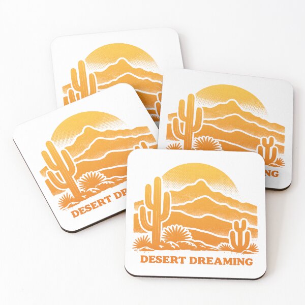 Item preview, Desert Dreaming Retro Southwest Cactus Landscape designed and sold by trajeado14.