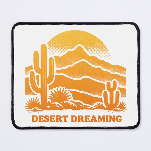Item preview, Desert Dreaming Retro Southwest Cactus Landscape designed and sold by trajeado14.