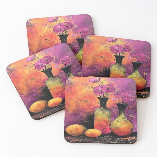 Item preview, Ultraviolet Vases: The Harvest of Neon Dreams designed and sold by Overthinker9.