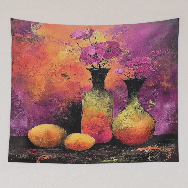 Item preview, Ultraviolet Vases: The Harvest of Neon Dreams designed and sold by Overthinker9.
