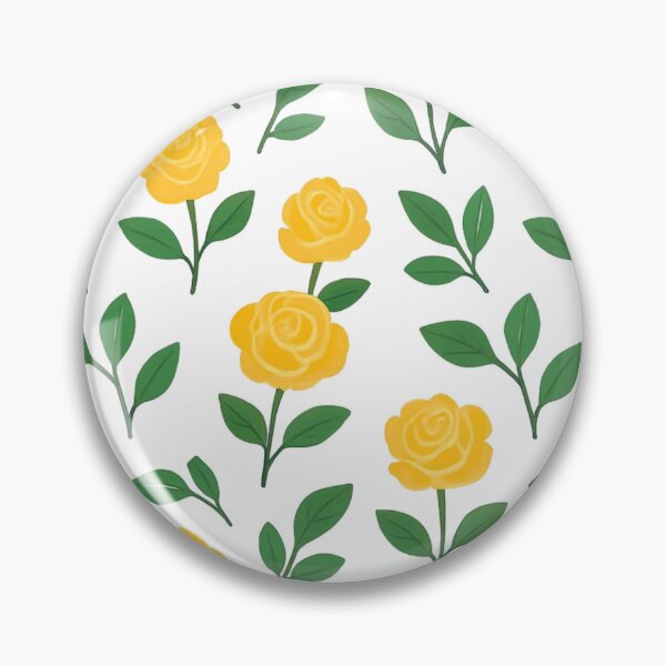Item preview, Yellow rose pattern designed and sold by uunaa.