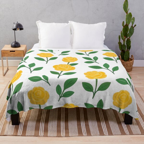 Item preview, Yellow rose pattern designed and sold by uunaa.