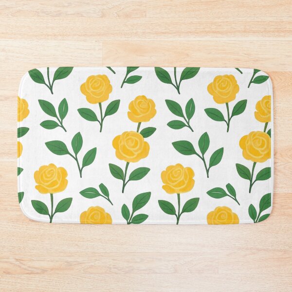 Item preview, Yellow rose pattern designed and sold by uunaa.