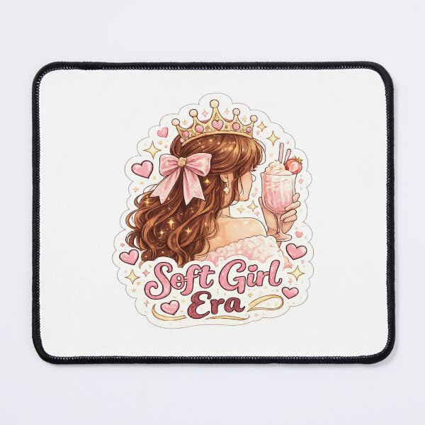 Item preview, Soft Girl Era Pink Princess Aesthetic Sticker designed and sold by Artbysarmina.