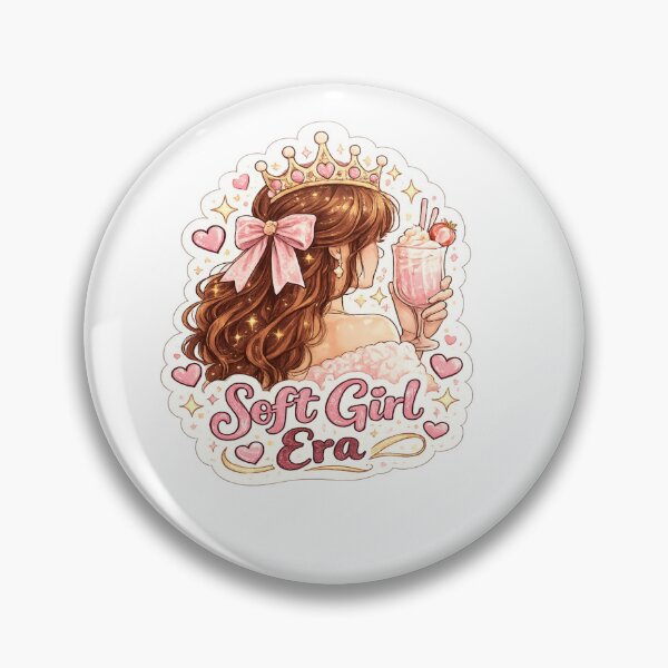 Item preview, Soft Girl Era Pink Princess Aesthetic Sticker designed and sold by Artbysarmina.