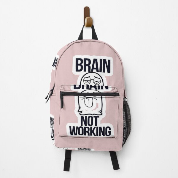 Item preview, Brain Not Working Funny Ghost Meme – Social Battery 0% Introvert Humor designed and sold by Venicia1.