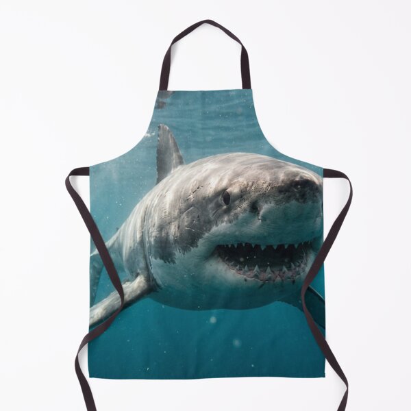 Item preview, Great white shark seen from the front underwater. designed and sold by Malisa345.