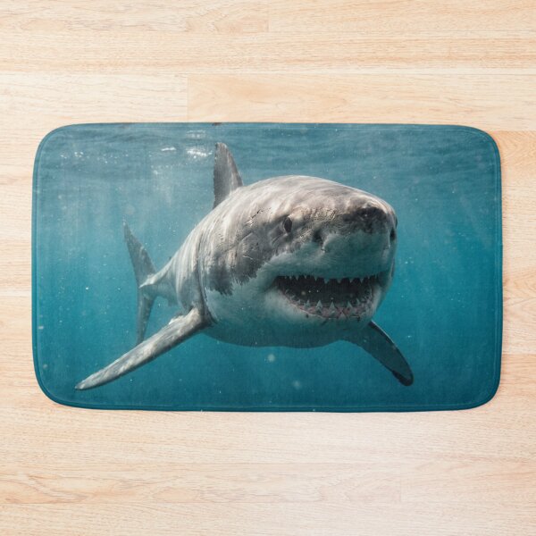 Item preview, Great white shark seen from the front underwater. designed and sold by Malisa345.