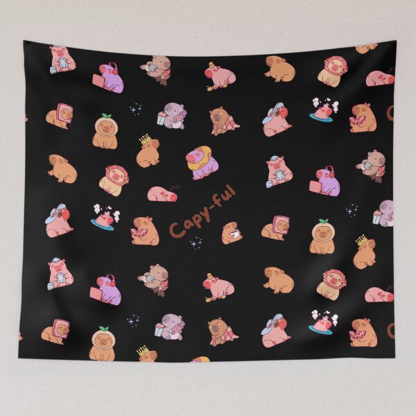 Item preview, cute capybara pack designed and sold by SpartanDStore.