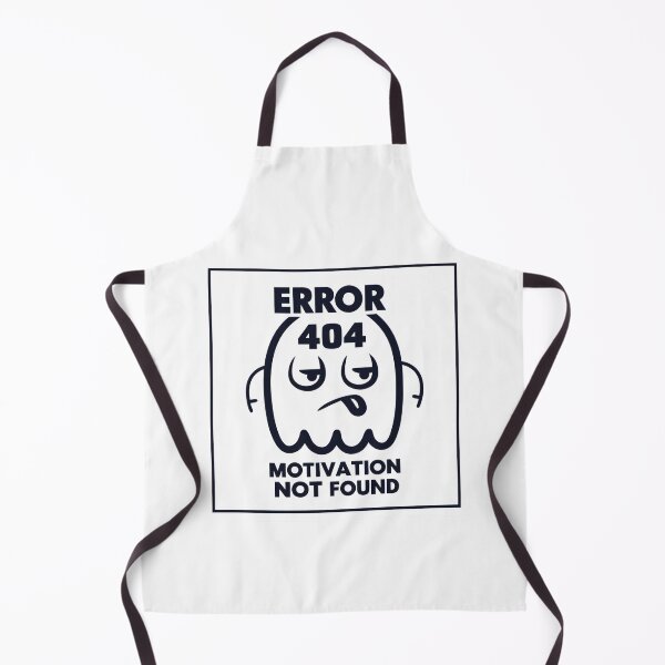 Item preview, Error 404 Motivation Not Found – Funny Meme Design for Lazy Mood & Introverts designed and sold by Venicia1.