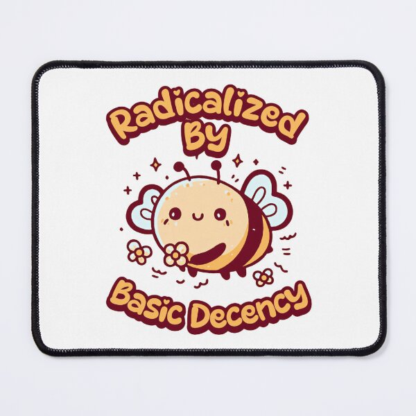Item preview, Radicalized By Basic Decency Leads The Charge For Justice designed and sold by SkeletonsDanger.