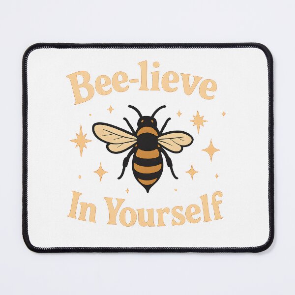 Item preview, Bee-lieve In Yourself Shirt Inspirational Bee Pun Gift designed and sold by TshirtsLabs.