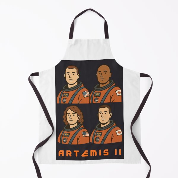 Item preview, Artemis II Crew: The Historic 2026 Lunar Astronauts designed and sold by Niji Hibana.