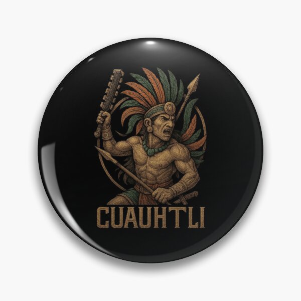 Item preview, Cuāuhtli Aztec Warrior Design, Eagle Warrior Shirt, Aztec Empire, Mesoamerican Warrior, Jaguar Eagle Warrior, Tribal Warrior Art designed and sold by Typologystudios.