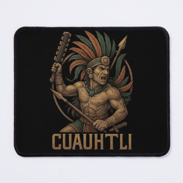 Item preview, Cuāuhtli Aztec Warrior Design, Eagle Warrior Shirt, Aztec Empire, Mesoamerican Warrior, Jaguar Eagle Warrior, Tribal Warrior Art designed and sold by Typologystudios.