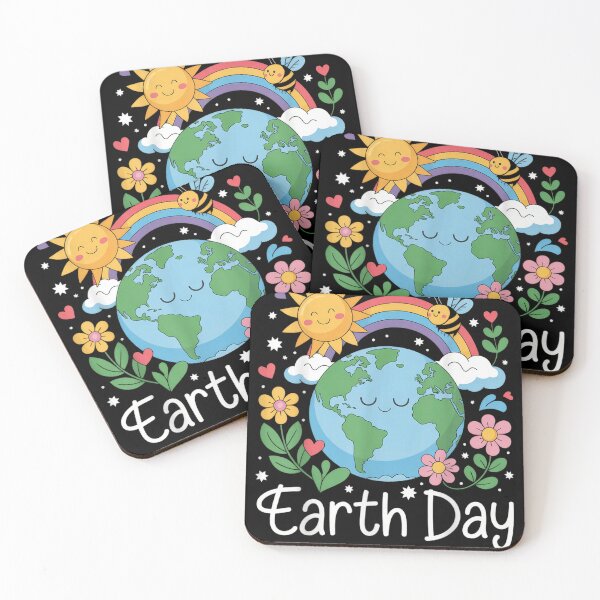 Item preview, Earth Day Shirt Kids and Women Planet Smile T-Shirt designed and sold by Mega Foo.
