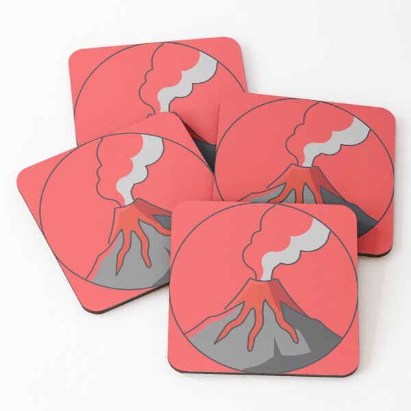 Item preview, Minimalist Volcano Eruption Magma Illustration designed and sold by BestChoiceService.