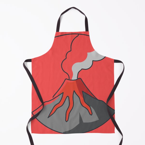 Item preview, Minimalist Volcano Eruption Magma Illustration designed and sold by BestChoiceService.