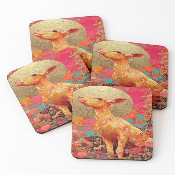 Item preview, The Aureate Fawn: Guardian of the Gilded Bloom designed and sold by Overthinker9.