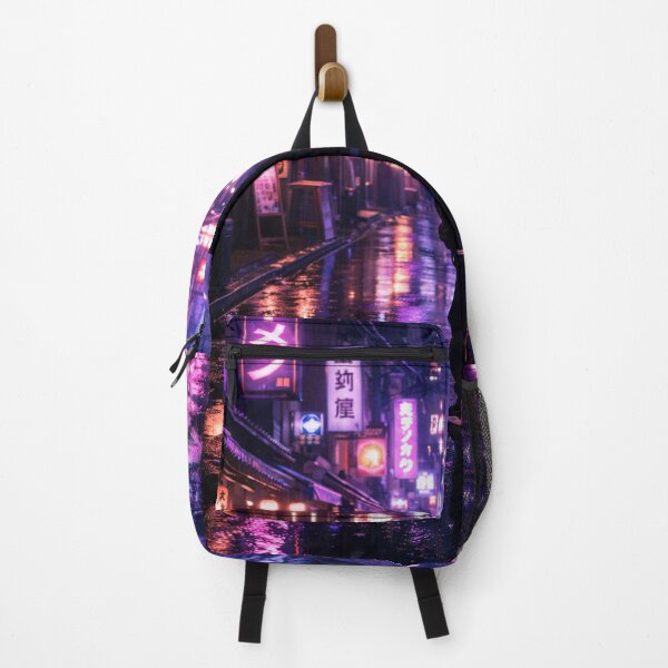 Item preview, Cyberpunk Neon Rain Alley – Futuristic Urban Night Aesthetic designed and sold by irfanshikh.