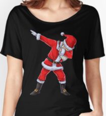 Dabbing Santa T Shirt Claus Christmas Funny Dab X-mas Gifts Kids Boys Girls Youth Women's Relaxed Fit T-Shirt