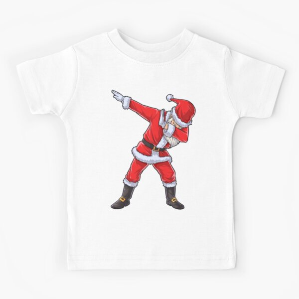 Dabbing Santa T Shirt Claus Christmas Funny Dab X-mas Gifts Kids Boys Girls Youth Kids T-Shirt