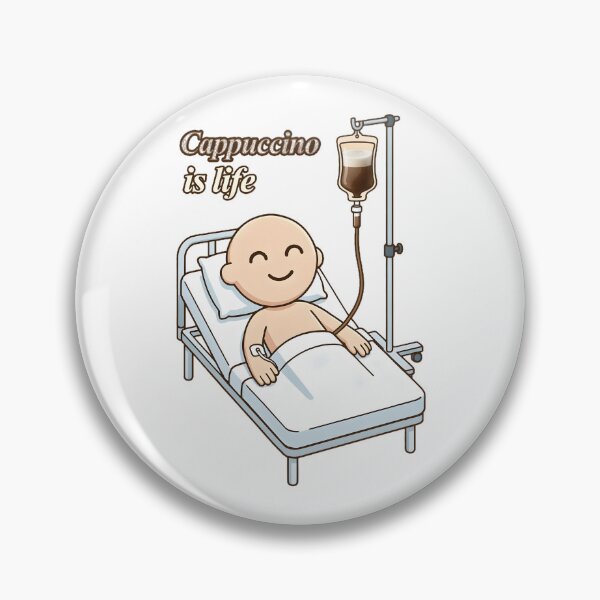 Item preview, Cappuccino is Life designed and sold by FreaksSociety.