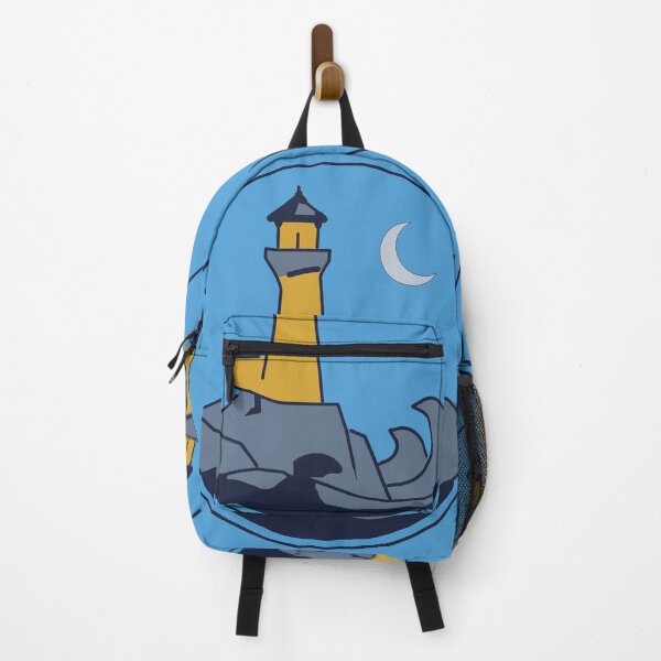 Item preview, Minimalist Lighthouse Night Sea Illustration designed and sold by BestChoiceService.