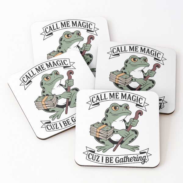Item preview, Call Me Magic Frog — Cuz I Be Gathering V5 designed and sold by DarylWelsh2024.