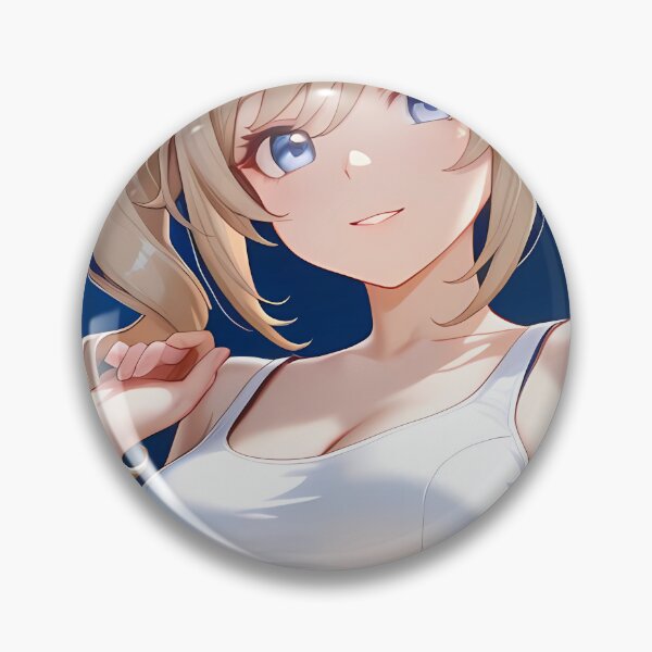 Item preview, Barbara Genshin Impact Downtown Night Glow Chica anime linda designed and sold by 108Recordings.