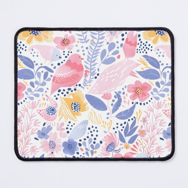 Item preview, Floral Folk Bird Pattern designed and sold by xiao xuans.