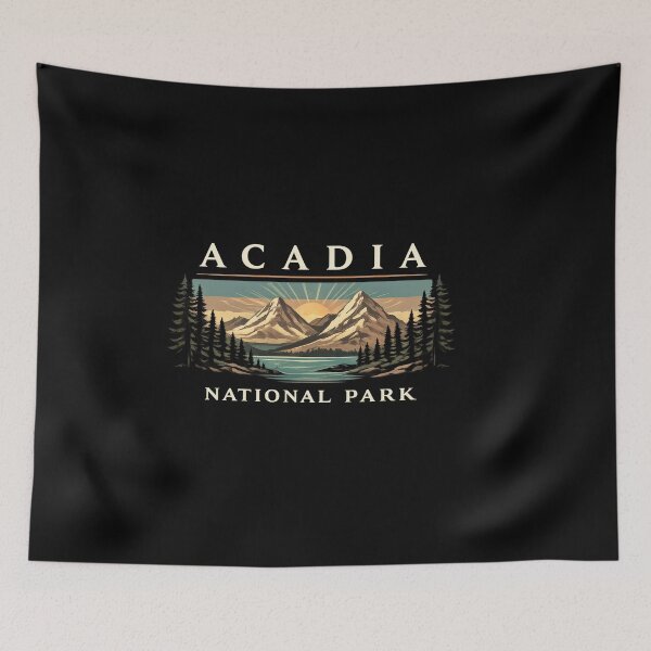 Item preview, Acadia National Park Travel Souvenir | Maine Outdoors Nature Lover designed and sold by yassin-stags.
