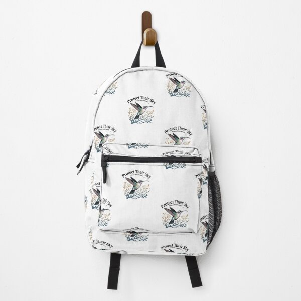 Item preview, Protect Their Sky Hummingbird T-Shirt – Minimal Bird Conservation Design for Nature Lovers & Eco Friendly Gift Buyers designed and sold by GemBob Creations.