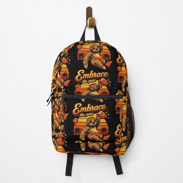 Item preview, Retro Sloth: Embrace the Pace – Bouldering Sloth designed and sold by Pineapple-Tree.