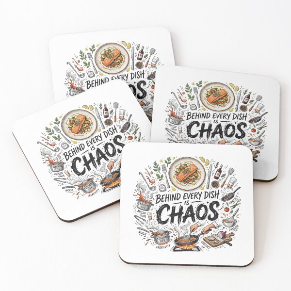 Item preview, Behind Every Dish Is Chaos designed and sold by PressReady.