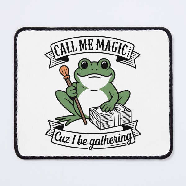 Item preview, Call Me Magic Frog — Cuz I Be Gathering V8 designed and sold by DarylWelsh2024.