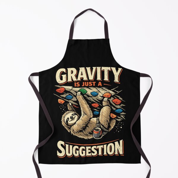 Item preview, Sloth Bouldering: Gravity Is Just A Suggestion designed and sold by Pineapple-Tree.