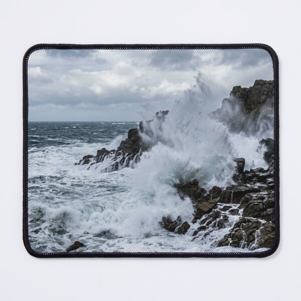 Item preview, Waves crashing against the rocks. designed and sold by Malisa345.