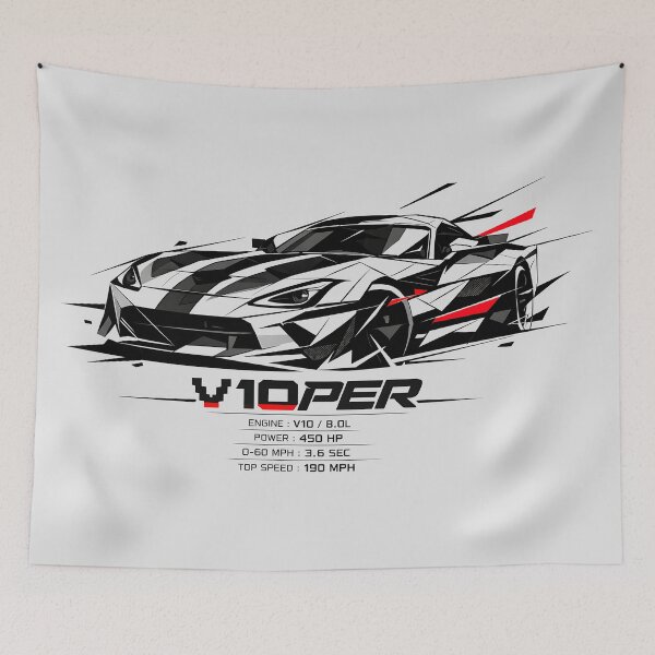 Item preview, Viper Banshee Los Santos Sports Car Videogame designed and sold by EdGraphy.